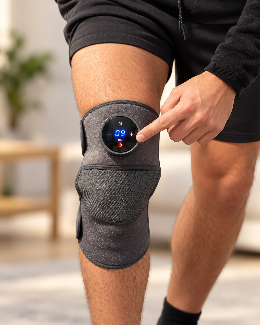 ThermaKnee Pro | Rodillera Térmica con Masaje y Vibración